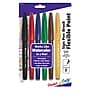 Pentel Arts Sign Pen Brush Tip, Assorted Colors, 6/Pack (PTASES15CBP6M)~#|#~6207BF42-E1E2-479A-A80D962F19A03C03_sc7