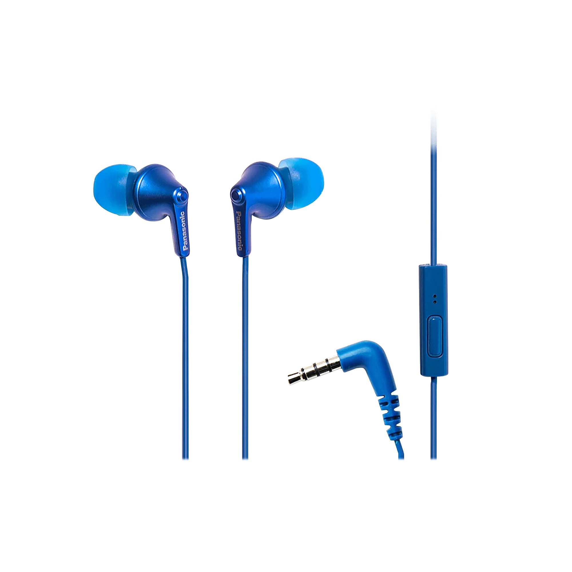 Panasonic ErgoFit Earbuds, Metallic Blue (RP-TCM125) Sansujyuku sansujyuku.com