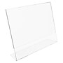 Deflect-O Classic Image Document Holder, 8.5" x 11", Vertical, Table Top, Clear Plastic (66701)~#|#~62119CDA-A8DB-4BD3-A4B45AC51909D0AA_sc7