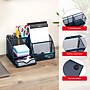 Staples 7-Compartment Metal Mesh Desk Organizer, Navy Blue (ST63826)~#|#~6212CA31-1D02-42BE-B05C08C4E7631D5D_sc7