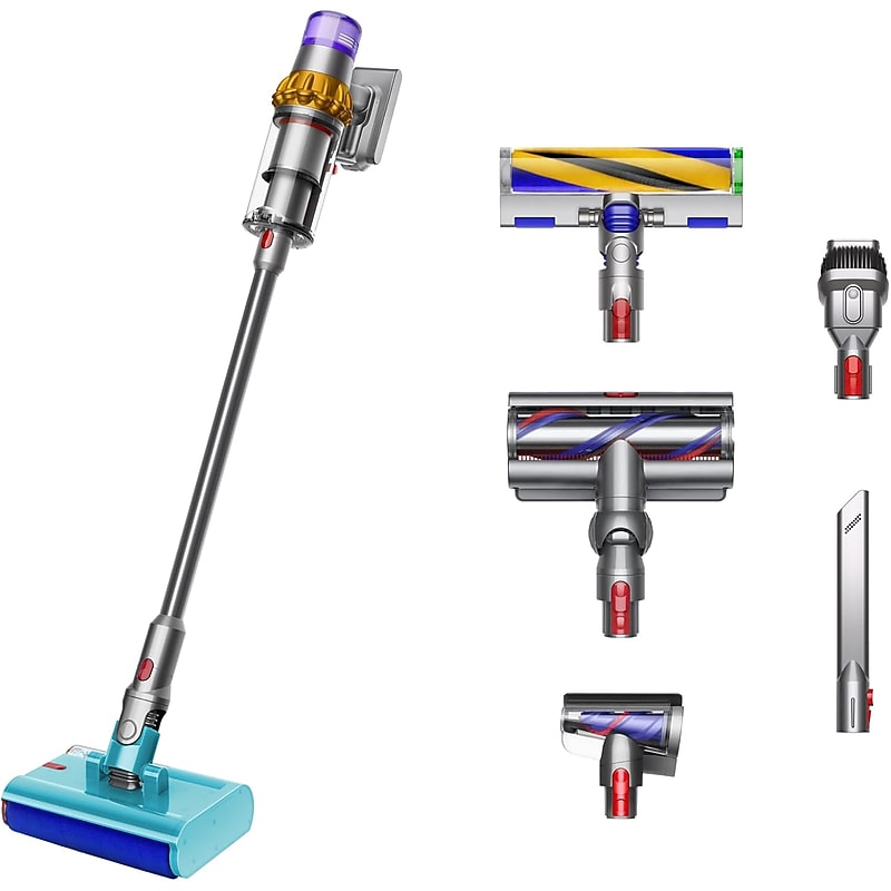 Dyson V15s Detect Submarine Cordless Vacuum, Bagless, Yellow/Nickel (473814-01) image 1