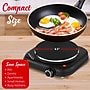 Brentwood 1,100-Watt Cast-Iron Countertop Electric Single Burner, Black (TS-331BK)~#|#~621642B8-8281-4256-8F8B449C6C0C9185_sc7