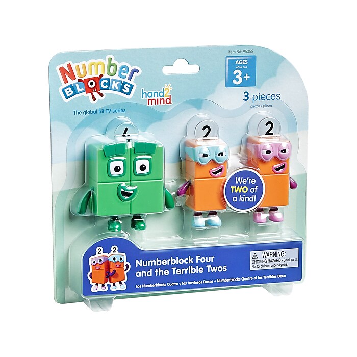 hand2mind Numberblocks Four and The Terrible Twos (95355) | Staples