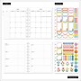 2025-2026 Me & My Big Ideas Blocky Blooms 8.75" x 9.75" Academic Year Weekly & Monthly Planner, Plastic Cover (PD0024C032)~#|#~621B9330-E463-4D9C-879451CFE5D37A0A_sc7
