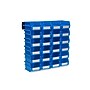 Triton Products LocBin Stackable Storage Bin, 3" x 4.12"x 5.37", Blue, 24/Pack (3-210BWS)~#|#~621E613C-F662-4716-BEF1BE7BB1B2D828_sc7