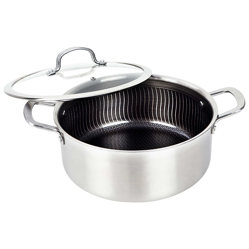 Brentwood 6-Qt. Dutch Oven, Stainless Steel (B-DUH26L) image 1