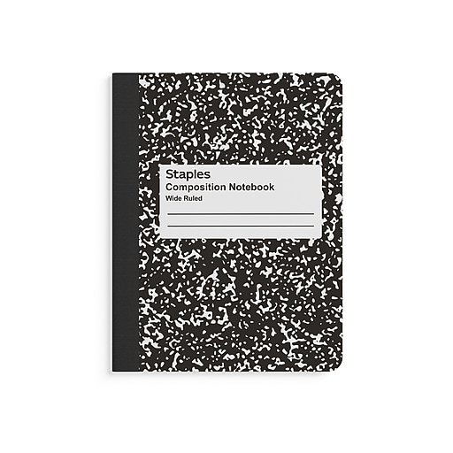 Staples® Composition Notebook, 7.5