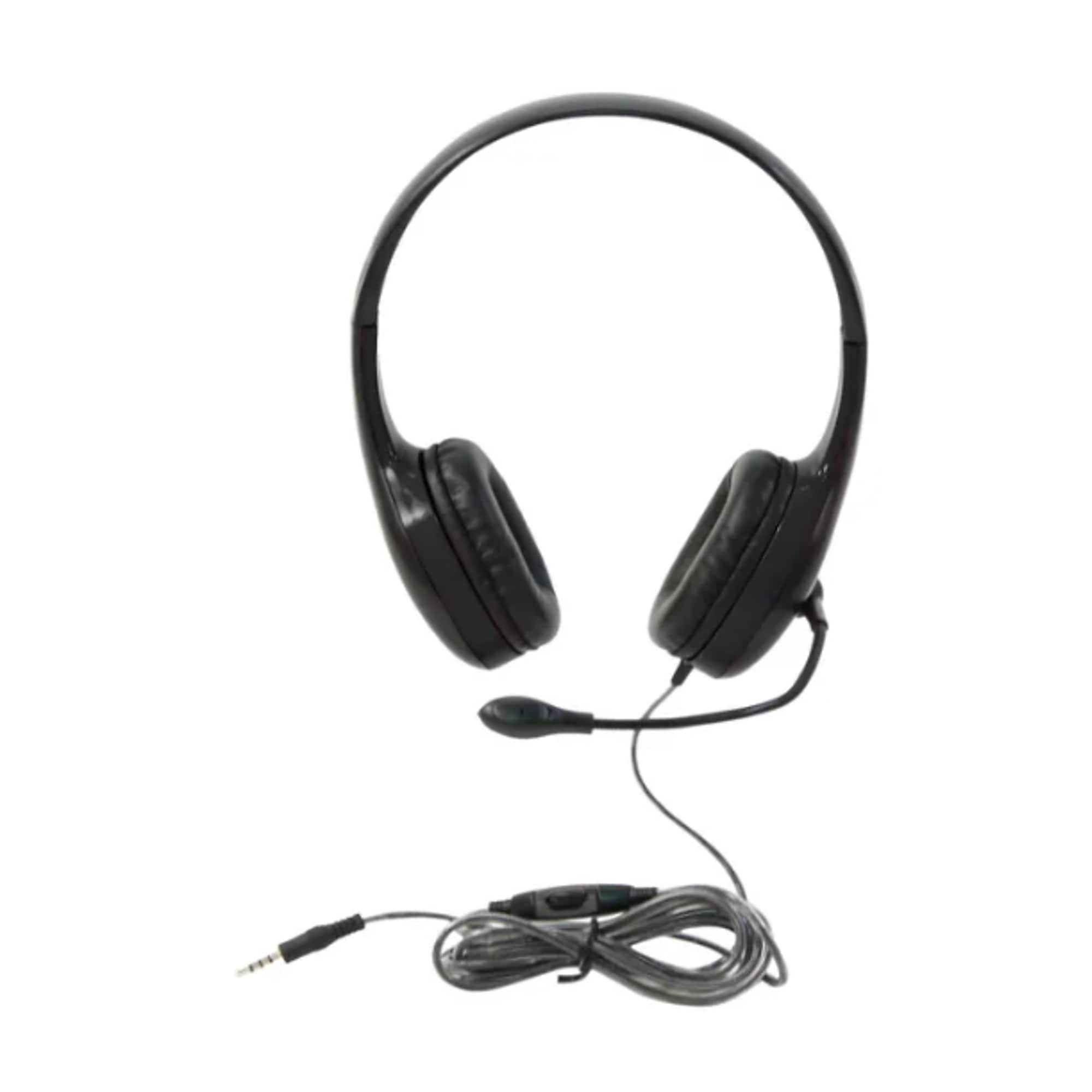 Califone KH-08 On-Ear Headset Headphones, Black (CAFKH08GTBK) Sansujyuku sansujyuku.com