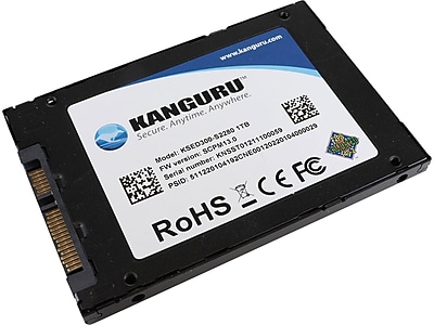 Kanguru Defender Opal SED300 500GB 2.5" SATA Internal Solid-State Drive, 3D TLC NAND (KSED300-SATA-500G)