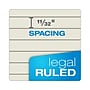 TOPS Prism+ Writing Notepads, 8-1/2" x 11-3/4", Legal Ruled, Ivory, 50 Sheets/Pad, 12 Pads/Pack (63130)~#|#~622F8FDB-8193-49BF-820DD4CA7D35CB14_sc7