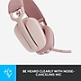Logitech Zone Vibe 100 Wireless Noise Canceling Bluetooth Headset, Rose (981-001258)~#|#~62348D7B-5E80-4CDF-A4EC1B83A56F1314_sc7