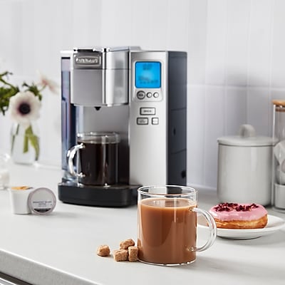 Cuisinart Coffee Maker, Single Serve 72-Ounce Reservoir Coffee Machine, Programmable Brewing & Hot Water Dispenser, Stainless Steel, SS-10P1,Silver - Thumbnail 2