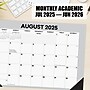 2025-2026 Willow Creek Pinstripe 17" x 12" Academic Monthly Desk Pad Calendar (56943)~#|#~6245FE1C-5075-4369-BC4EE8C44C8C588C_sc7