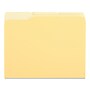 Universal File Folder, Straight Cut, Letter Size, Yellow, 100/Box (UNV12304)~#|#~62467C5D-5236-466A-996D2662EE652429_sc7
