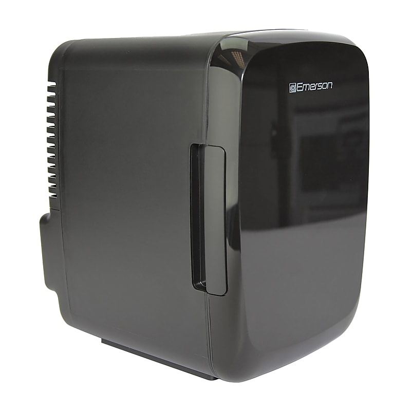 Emerson Portable Mini Fridge, 0.47 Cu. Ft., Black (EFC-5000-Black) image 1