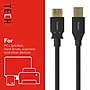 Staples TECH 6 ft. USB-A to USB-A Cable, Male to Male, Black (ST62442)~#|#~624D1AE1-69C0-430C-BE67FDEDE76C22B9_sc7