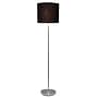 Simple Designs 57" Floor Lamp with Drum Shade, Black (LF2004-BLK)~#|#~624D66FB-A419-4BE1-A3A1B1ECD432DCBD_sc7