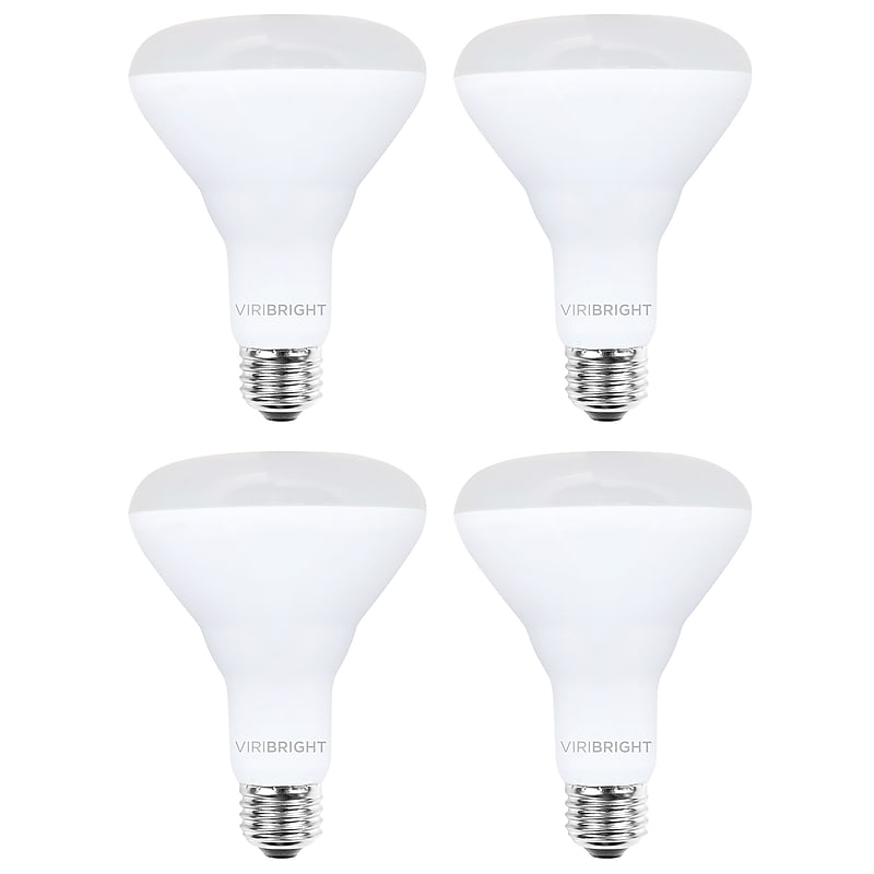 Viribright BR30 8.5 Watts Daylight LED Flood & Spot Bulb, 4/Pack (654696) image 1