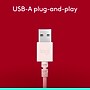 Logitech H390 USB-A Stereo Phone & Computer Headset, Rose (981-001280)~#|#~62514E48-0657-4DA4-944908310C9A1ED4_sc7