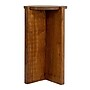 Storied Home Paulownia Wooden Round Accent Table, Brown (EC1710)~#|#~625956D6-D197-439E-9F6A408D4BAD5F0E_sc7