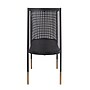 Storied Home Metal Console Table, Black (AH1436)~#|#~625B64B8-C557-4F81-81090633453DE6DA_sc7