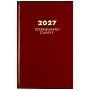 2027 AT-A-GLANCE Hardcover Diary, 7.75" x 12", Ruled, Red (SD376-13-27)~#|#~625BB6B9-400D-4DB7-B6A55E6405186EE3_sc7