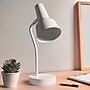 Simple Designs Sleek Essentials LED Desk Lamp, 15.2", White (LD1078-WHT)~#|#~625E7F53-8720-42B5-87AFEFBA00434DBA_sc7