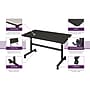Regency Kobe 48"W x 30"D Foldable Training Room Table, Laminate, With Wheels, Ash Grey (MKFT4830AG)~#|#~6262641D-CD42-451C-B4743A9FC8613693_sc7