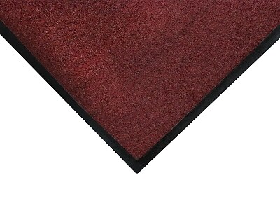 M + A Matting Brush Hog Commercial Wiper/Scraper Entrance Floor Mat, 3′ x 5′, Burgundy (395435170) Sansujyuku sansujyuku.com
