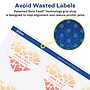 Avery Laser/Inkjet Multipurpose Labels, 1.8438" x ", Glossy Clear, 1200/Box (94603)~#|#~62633843-7AF1-4C45-A84CBFD87599330F_sc7