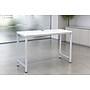 Boss Office Products Simple System 48"W Desk, White (SGSD031-110-WT)~#|#~62675558-63EF-4741-8EA7AE2859D173E1_sc7
