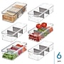 iDESIGN Plastic Organizers, Clear/Gray (27819M6)~#|#~6267EAF5-3D1D-4202-A9F63084E1AE49DF_sc7