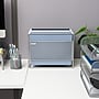 Mind Reader Hanging File Folder Organizer Metal, Silver (BOXFILE-SIL)~#|#~626B2306-3A9E-4FB1-8705D2A1AC271D61_sc7