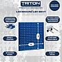 Triton Products LocBoard Pegboards with 46 pc. LocHook Assortment (LB1-BKit)~#|#~626C7C4E-3DCA-473F-AE19AFCD258D58EB_sc7