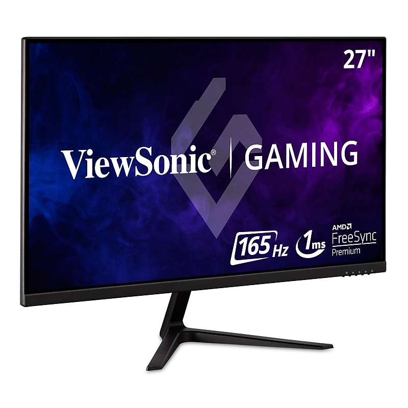 ViewSonic  27" 165 Hz LED Gaming Monitor, Black (VX2718-P-MHD) image 1