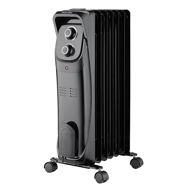 Comfort Glow 1500-Watt 5200 BTU Portable Radiant Electric Tower Heatert, Black (EOF280) image 1