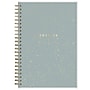 2025-2026 Blue Sky Splatter Dot 5" x 8" Academic Year Weekly & Monthly Planner, Plastic Cover, Jade/Gold (149044-A26)~#|#~6273D09E-9DA2-464B-BC7426DDCBE1B08A_sc7