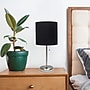 Creekwood Home Oslo 19.5" LED Table Lamp with USB Port, Brushed Steel/Black Shade (CWT-2012-BK-LB)~#|#~6275AE27-37CB-4B1B-B0726F98A0172854_sc7