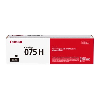 Canon 075 Magenta Toner Cartridge, Prints Up to 2,500 Pages