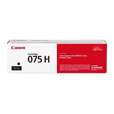Canon 075 Black High Yield Toner Cartridge, Prints Up to 2,500 Pages (6369C001) Sansujyuku sansujyuku.com