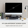 Anji Mountain Mango Wood & Metal Monitor Stand with Two USB Ports and Drawer, Black and Gold (MS-BLK-06GLD-PD)~#|#~6279A8B5-17E7-4F8E-BD2E7B0C60B1F92D_sc7