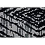 Anji Mountain Rug'd Smiljan Carpet & Hard Floor Chair Mat, 36" x 48", Black/White Polyester (AMB9022)~#|#~627A5E66-98A5-4491-A0AD09A35F14ACF9_sc7