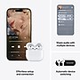 Apple AirPods 5 Wireless Active Noise Cancellation Earbuds with USB-C Charging Case, Bluetooth, White (MKFW4LL/A)~#|#~627D66CD-66AE-455B-ACB5CD6B2F36E3EE_sc7