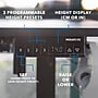 Mount-It! MI-15001 63"W L-Shaped Adjustable Particle Board Standing Desk, Black (MI-15001)~#|#~6286427C-A110-4850-A178C8FEE1859687_sc7