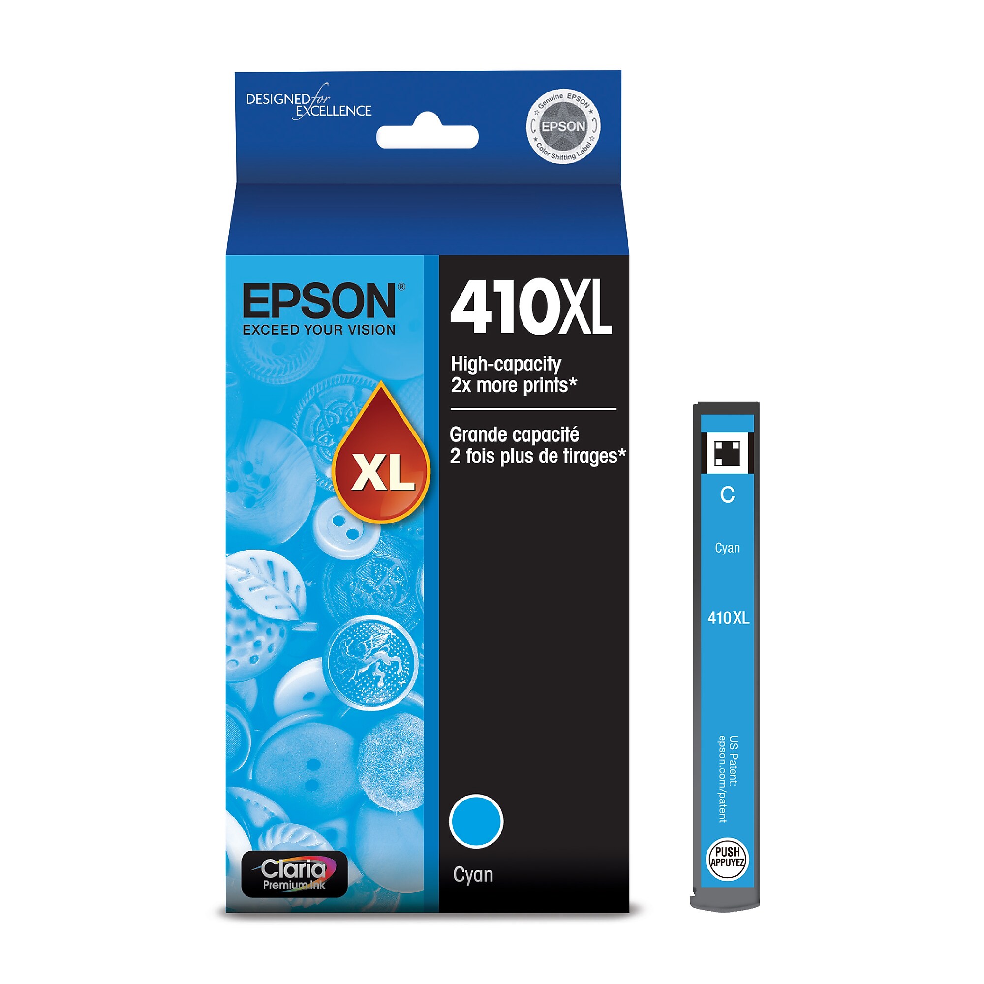 Epson T410XL Cyan High Yield Ink Cartridge   (T410XL220) Sansujyuku sansujyuku.com