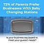 Koala Kare Baby Changing Station, Horizontal Mount, Stainless Steel (KB310-SSWM)~#|#~62933FE2-109D-4D7B-A66A5E9D56AC5FDB_sc7