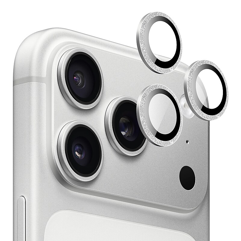 SaharaCase ZeroDamage Anti-Glare Glass Camera Lens Protector for iPhone 17 Pro/iPhone 17 Pro Max, 2/Pack (ZD00195) image 1