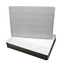 Flipside Ruled Double-Sided Magnetic Melamine Dry-Erase Whiteboard, 9" x 12", 12/Pack (10176)~#|#~6295A0C3-3198-4BFD-A3F91548066CB1C7_sc7