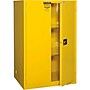Global Industrial Flammable Cabinet, Manual Close Double Door, 90 Gallon, 43"W x 34"D x 65"H~#|#~62A4AE8A-4CE6-4813-91D38CBD748DA39A_sc7