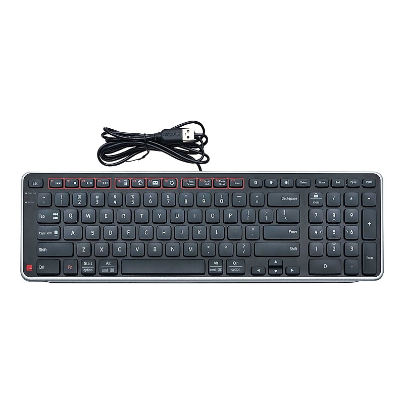 Contour Balance Ergonomic Keyboard, Black (BALANCE-US-WIRED) image 1